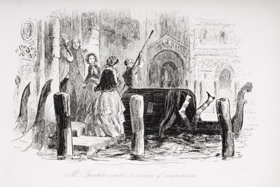 M. Sparkler dans une situation inversée, illustration de 